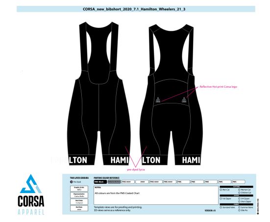 HWCC Men’s Bibshorts