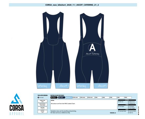 Ascot catering Women’s Bibshorts