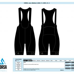 IOCC Pro Black Men's Bibshorts